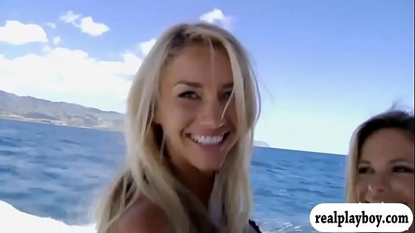 Badass Babes Swam In Shark Cage And Snowboarding While Naked PRONHUP